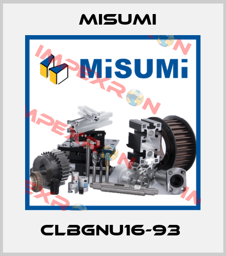 CLBGNU16-93  Misumi