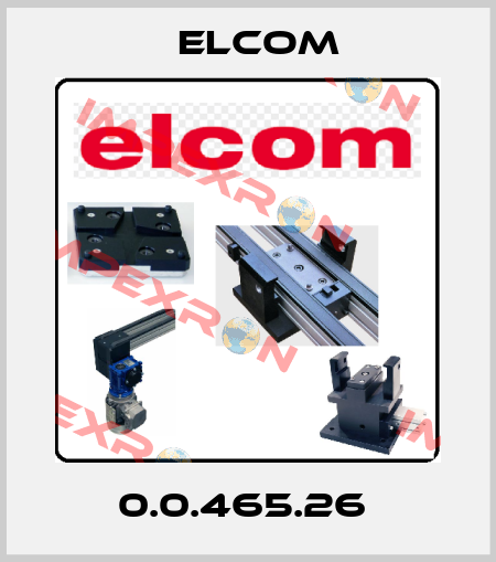 0.0.465.26  Elcom