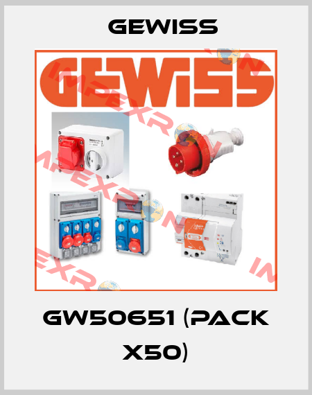 GW50651 (pack x50) Gewiss