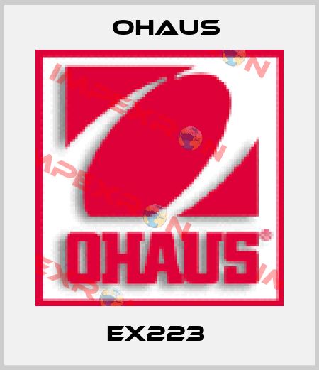 EX223  Ohaus