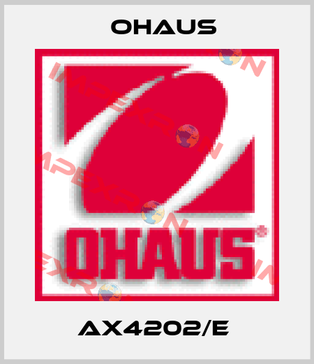 AX4202/E  Ohaus