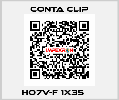 HO7V-F 1X35      Conta Clip