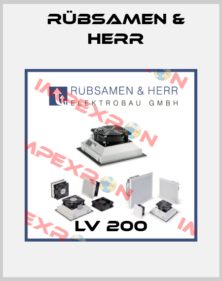 LV 200 Rübsamen & Herr