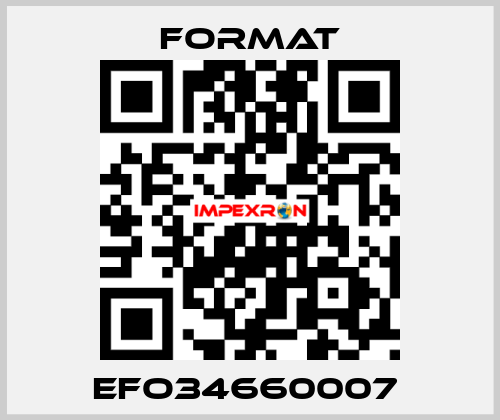 EFO34660007  Format