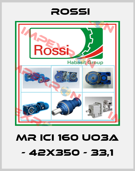 MR ICI 160 UO3A - 42x350 - 33,1 Rossi