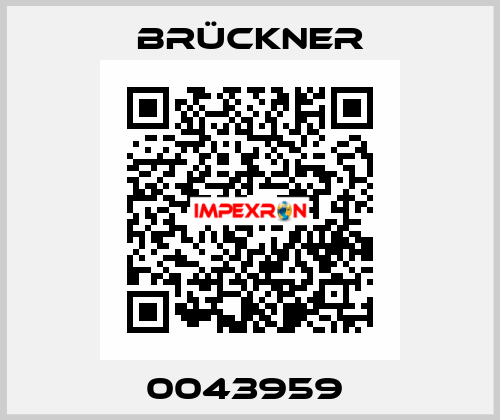 0043959  Brückner