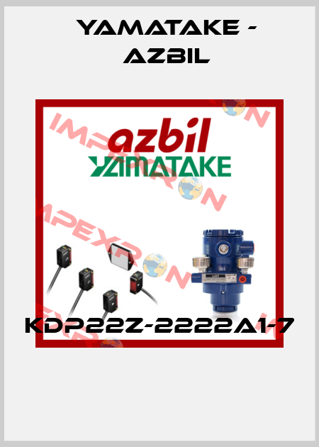 KDP22Z-2222A1-7  Yamatake - Azbil