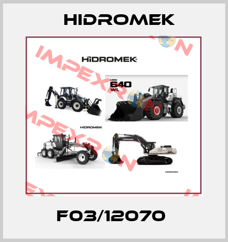 F03/12070  Hidromek