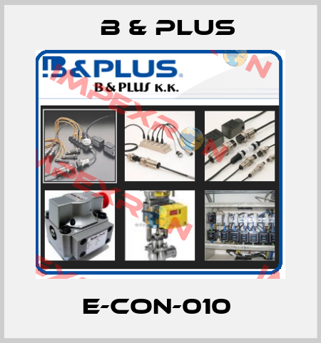 E-CON-010  B & PLUS