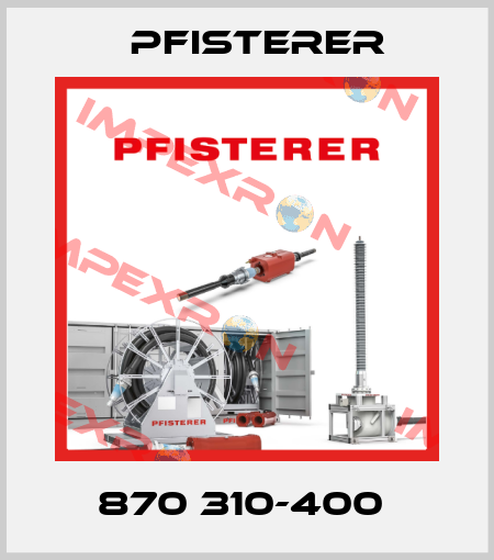 870 310-400  Pfisterer