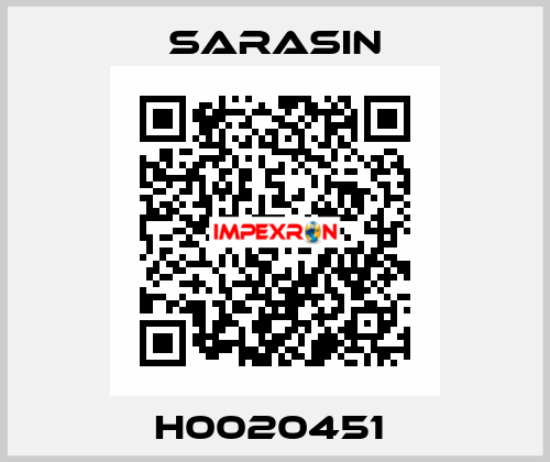 H0020451  Sarasin