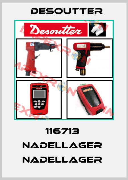 116713  NADELLAGER  NADELLAGER  Desoutter