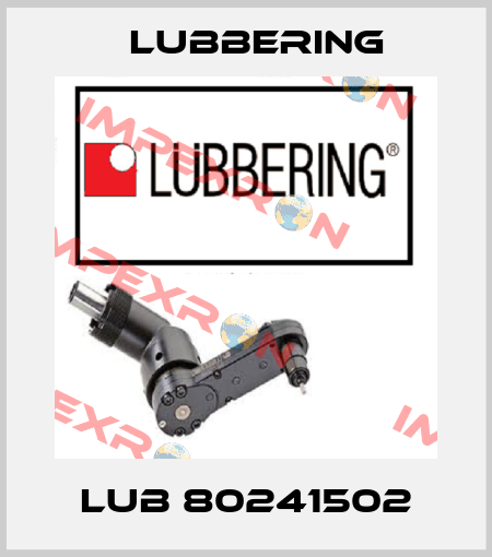 LUB 80241502 Lubbering