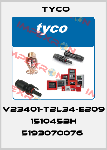 V23401-T2L34-E209 151045BH 5193070076  TYCO