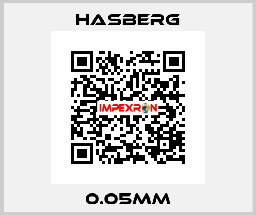 0.05MM Hasberg