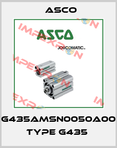G435AMSN0050A00 Type G435  Asco