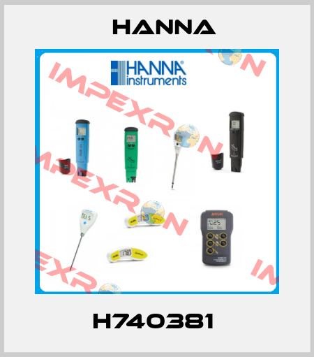 H740381  Hanna