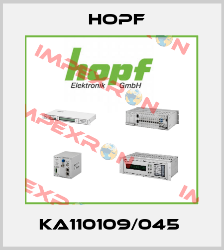 KA110109/045  Hopf