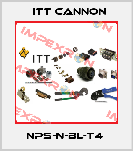 NPS-N-BL-T4  Itt Cannon