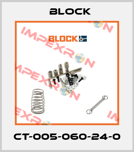 CT-005-060-24-0 Block