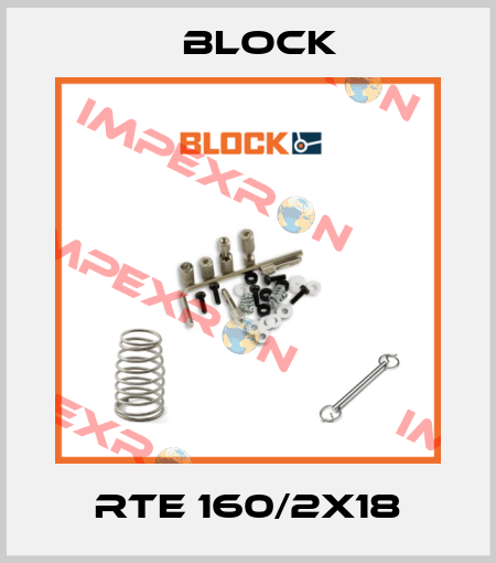 RTE 160/2x18 Block