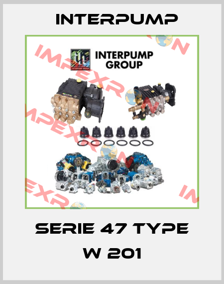 Serie 47 Type W 201 Interpump