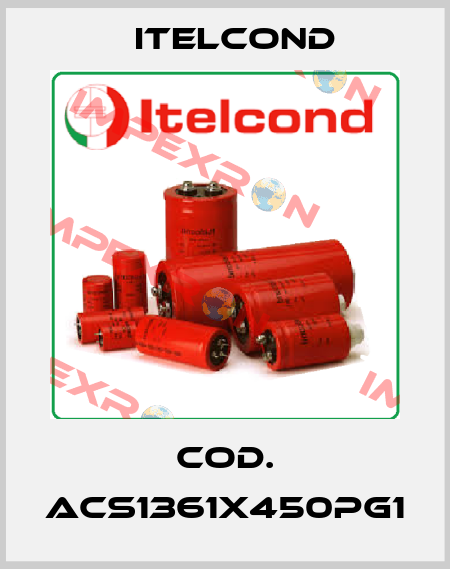 Cod. ACS1361X450PG1 Itelcond