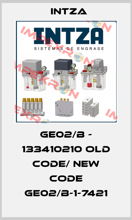 GE02/B - 133410210 old code/ new code GE02/B-1-7421 Intza