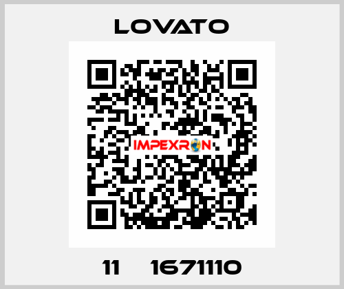11ВА1671110 Lovato
