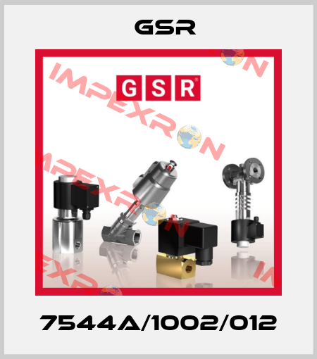 7544A/1002/012 GSR