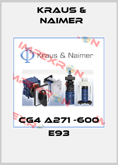 CG4 A271 -600 E93 Kraus & Naimer