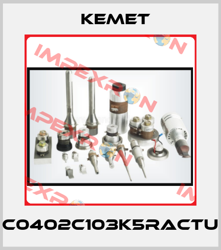 C0402C103K5RACTU Kemet