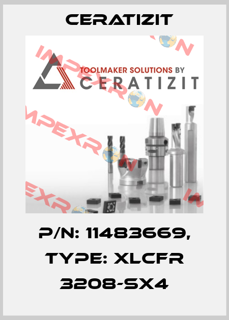 P/N: 11483669, Type: XLCFR 3208-SX4 Ceratizit