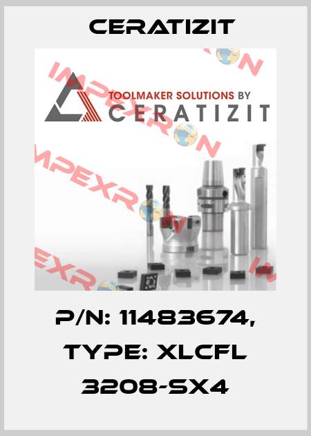 P/N: 11483674, Type: XLCFL 3208-SX4 Ceratizit