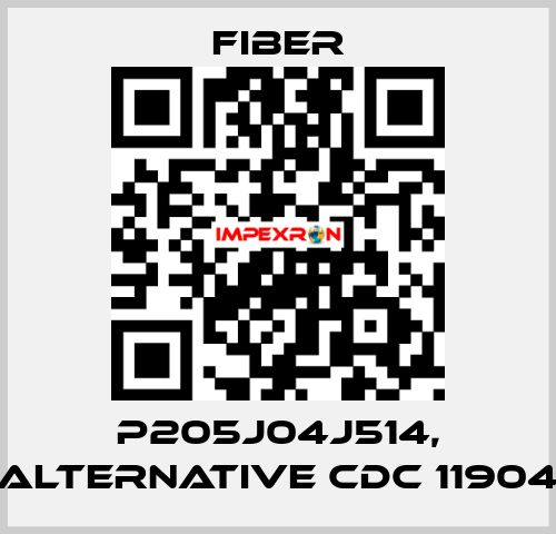 P205J04J514, alternative CDC 11904 Fiber