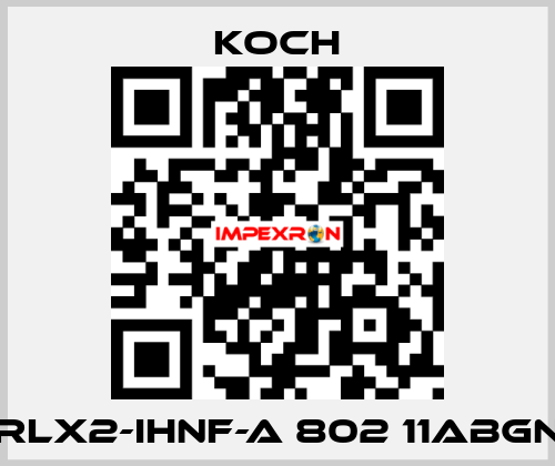 RLX2-IHNF-A 802 11ABGN KOCH