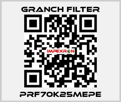 PRF70K25MEPE GRANCH FILTER