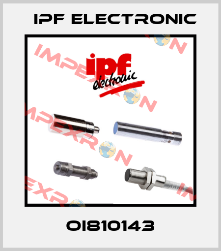 OI810143 IPF Electronic