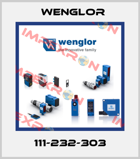 111-232-303 Wenglor