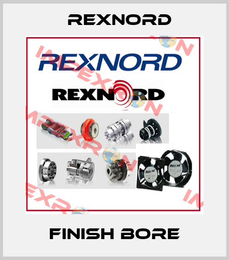 Finish bore Rexnord