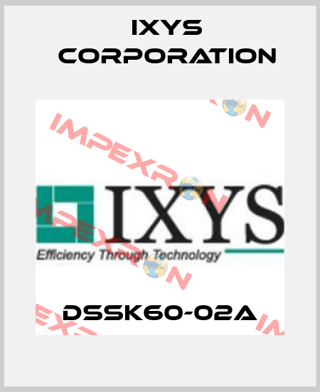 DSSK60-02A Ixys Corporation