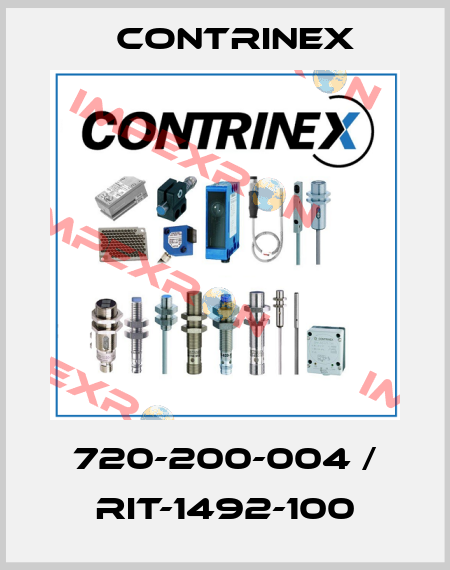 720-200-004 / RIT-1492-100 Contrinex