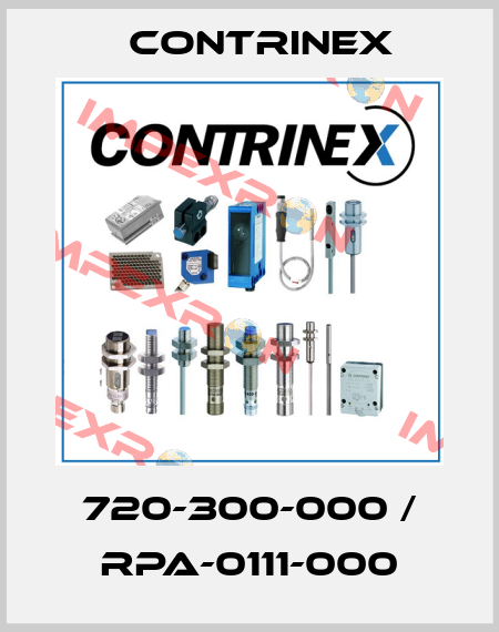 720-300-000 / RPA-0111-000 Contrinex
