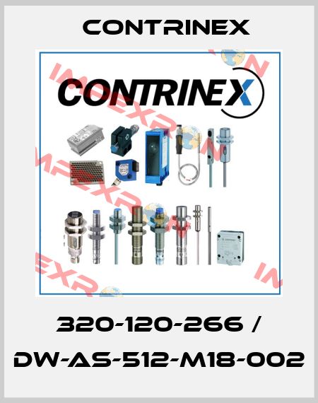 320-120-266 / DW-AS-512-M18-002 Contrinex