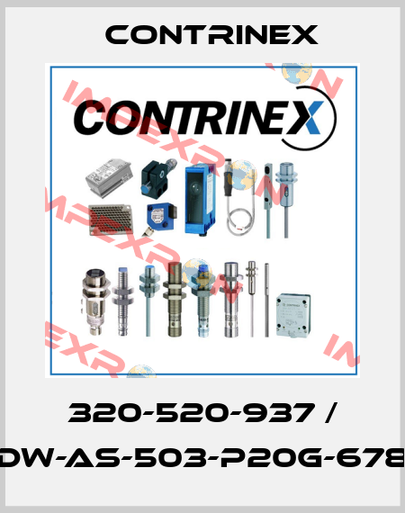 320-520-937 / DW-AS-503-P20G-678 Contrinex