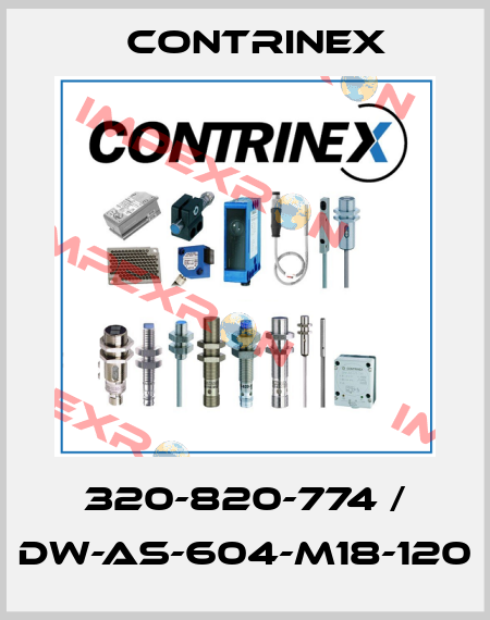 320-820-774 / DW-AS-604-M18-120 Contrinex