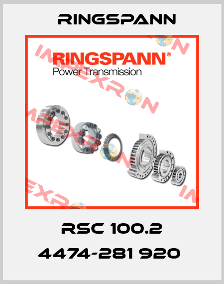 RSC 100.2 4474-281 920  Ringspann
