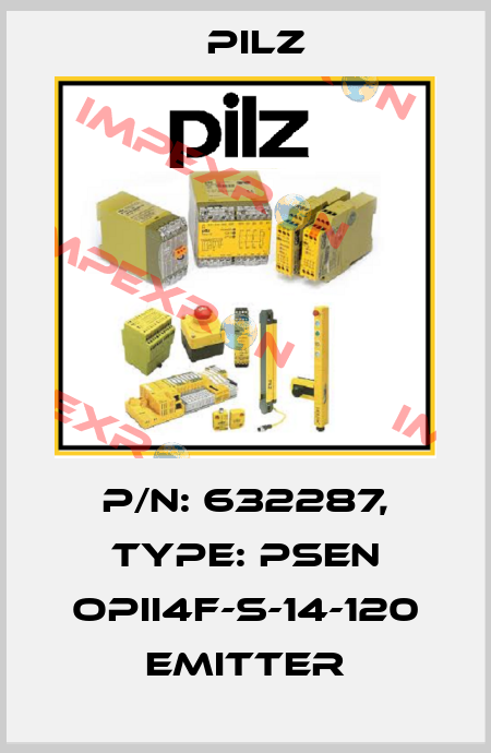 p/n: 632287, Type: PSEN opII4F-s-14-120 emitter Pilz