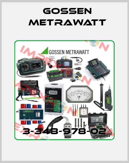 3-348-978-02 Gossen Metrawatt