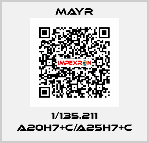 1/135.211 A20H7+C/A25H7+C Mayr